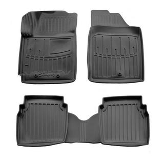 Tappetini in gomma Stingray 3D (4 pz) Hyundai I-10 2008-2013