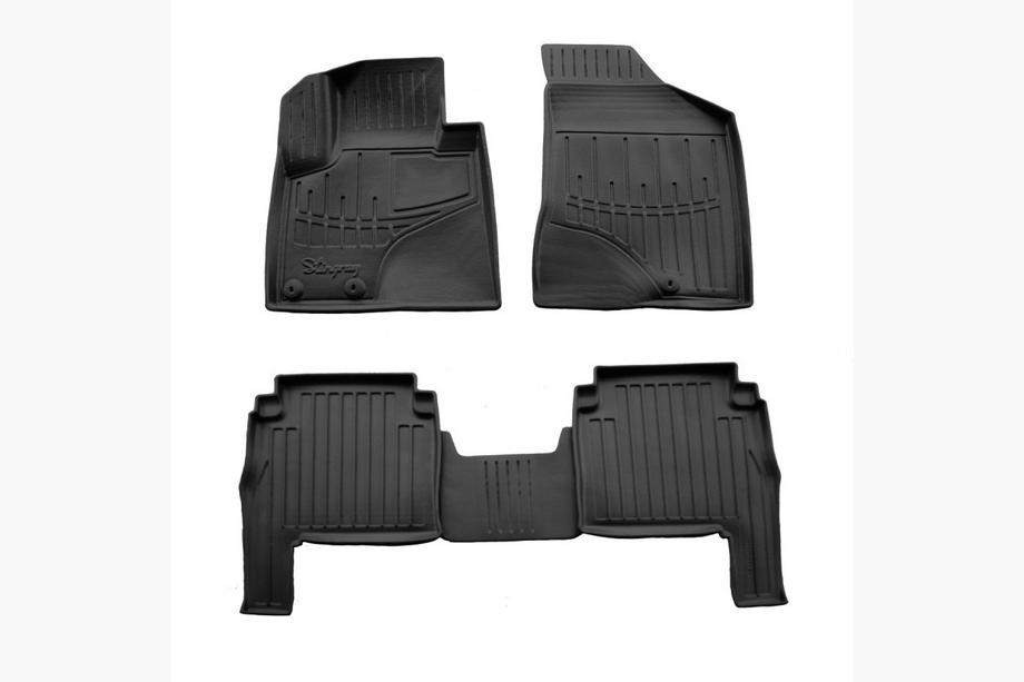 Hyundai Santa Fe 2 2006-2012 Tappetini in gomma Stingray 3D (2010-2012, 5 pz) Image
