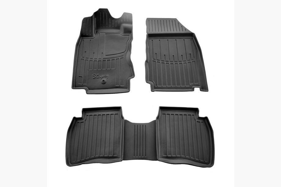 Nissan Note 2004-2012 Tappetini in gomma Stingray 3D (5 pz) Image