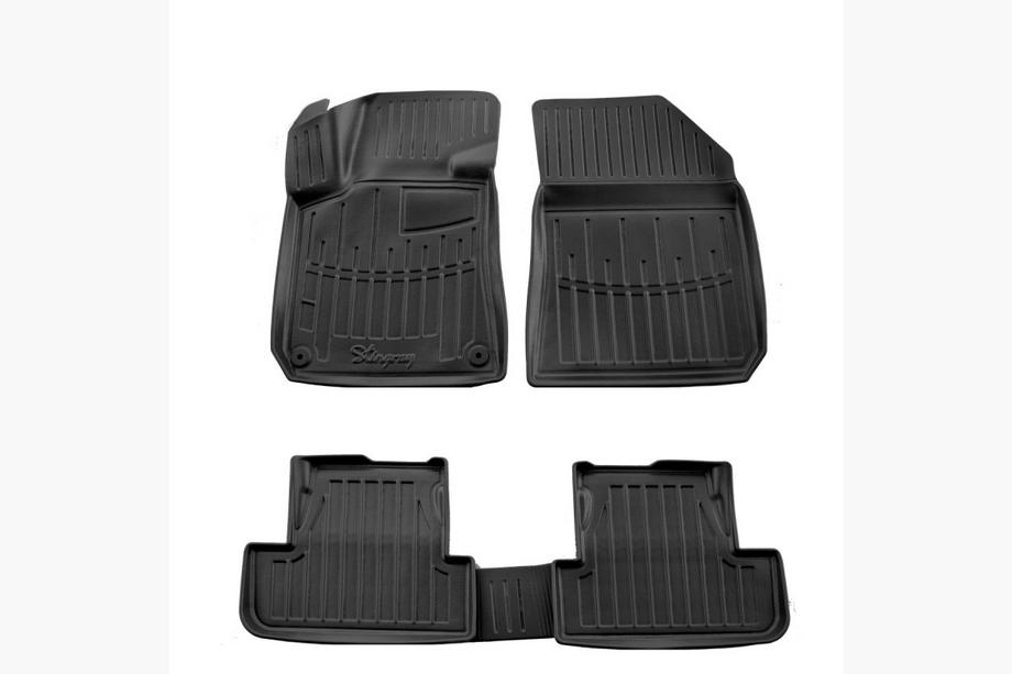 Peugeot 308 2014-2021 Tappetini in gomma Stingray 3D (5 pz) Image