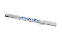 Mercedes Sprinter W906 2006–2018 Sconto Modanatura Cromata sopra la Targa con Illuminazione (Acciaio Inox) foto 2