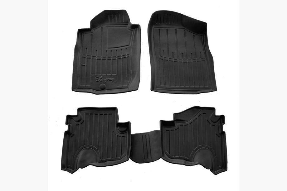Toyota Land Cruiser 90 Prado 1996-2002 Tappetini in gomma Stingray 3D (4 pz) Image
