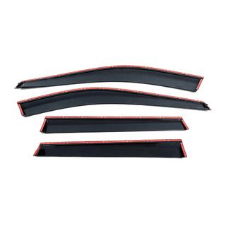 Deflettori finestrini con profilo cromato (4 pz, HIC) Nissan X-trail T33/Rogue 2022- foto 3