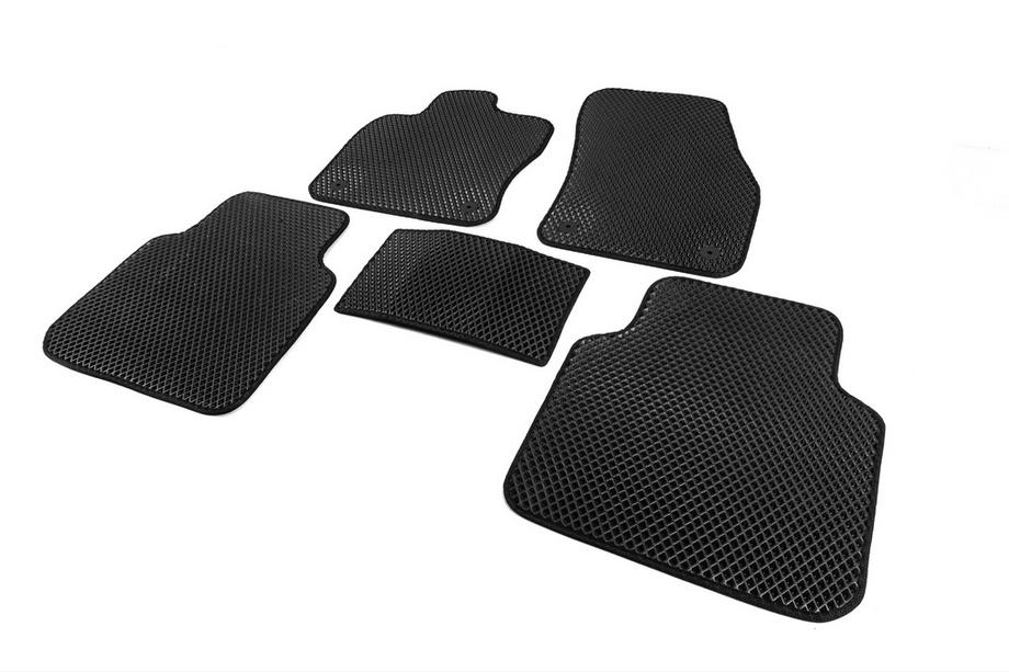 Volkswagen Tiguan 2016-2023 Tappetini EVA (Allspase, 2 file, Nero) Foto 2