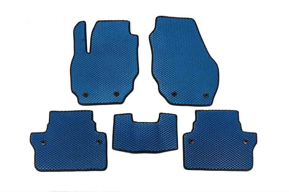 Volvo XC70 2007-2013 Tappetini EVA (Blu) Image