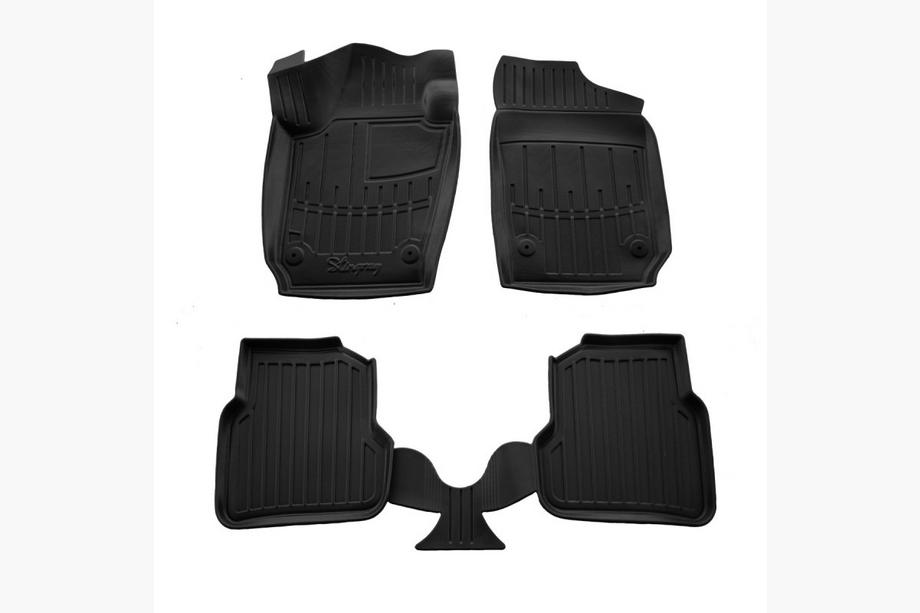 Seat Ibiza 2010-2017 Tappetini in gomma Stingray 3D (4 pz) Foto 1