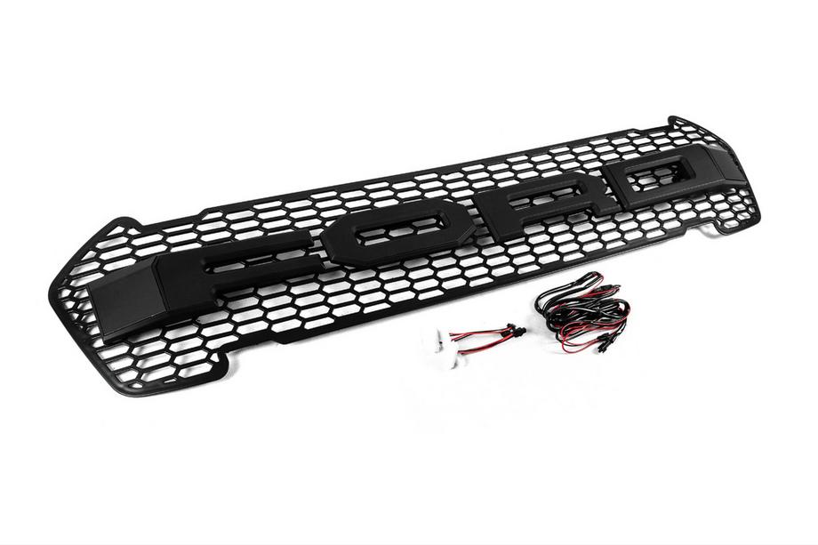 Ford Ranger 2011–2022 Griglia Anteriore (2015-2018, Nero, LED) Foto 3