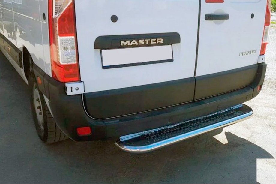 Renault Master 2011-2023 Pedana Posteriore (Acciaio Inox) Image