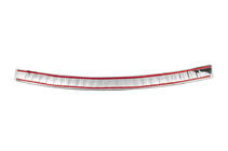 Volkswagen Golf Plus 2004-2014 Protezione paraurti posteriore con bordo Carmos V2 (acciaio inox) foto 3