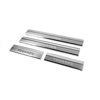 Coprisoglia Carmos V2 (4 pz, Acciaio Inox) Volkswagen Touareg 2010-2018 foto 2