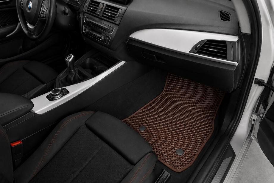 BMW 1 Series F20/F21 2011-2019 Tappetini EVA (Marrone) Foto 2