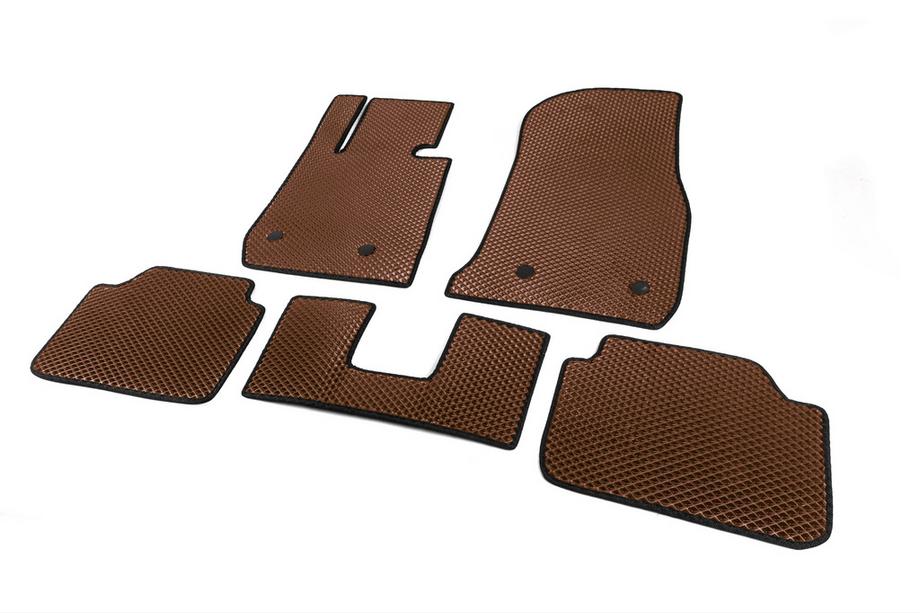 BMW 1 Series F20/F21 2011-2019 Tappetini EVA (Marrone) Foto 5