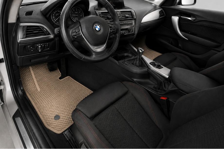 BMW 1 Series F20/F21 2011-2019 Tappetini EVA (Beige) Image