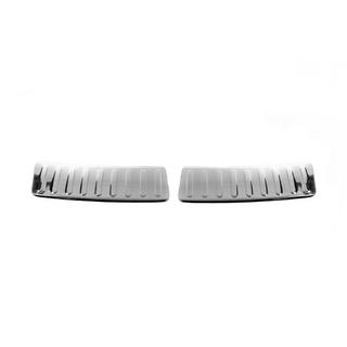 Protezione Paraurti Posteriore Carmos V2 Acciaio Inox Dacia Sandero 2007-2013 foto 1
