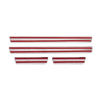 Battitacco Carmos V3 (4 pz, acciaio inox) foto 3