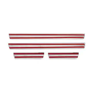 Battitacco Carmos V3 (4 pz, acciaio inox) foto 3