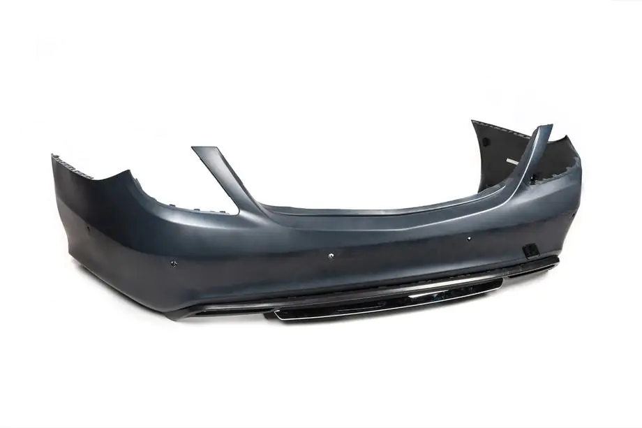 Mercedes S-class W222 2013-2022 Paraurti posteriore AMG con diffusore (2014-2018) Image