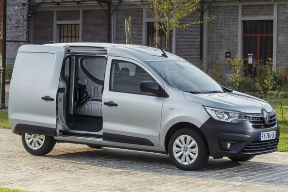 Panoramica del furgone compatto Renault Express Van
