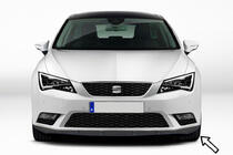 Seat Leon 2013-2020 Labbro anteriore ESA (nero) foto 1