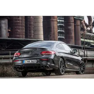 Diffusore posteriore con terminali di scarico (per Coupe Design AMG43) foto 1