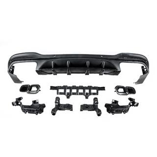 Diffusore posteriore con terminali Black (Design AMG63) foto 4