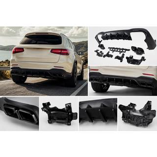 Diffusore posteriore con terminali Black (Design AMG63) foto 1