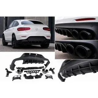 Diffusore posteriore con terminali di scarico (Design AMG43)