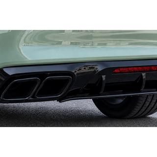 Diffusore posteriore con terminali di scarico Black (2015-2018, Design GT63) foto 2