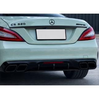 Diffusore posteriore con terminali di scarico Black (2015-2018, Design GT63) foto 3