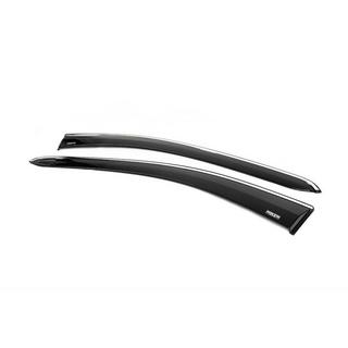 Deflettori Finestrini con Modanatura Cromata (2 pz, Niken) foto 2