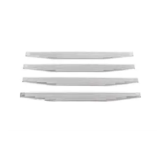 Coperture soglie interne (4 pz, acciaio inox) foto 1
