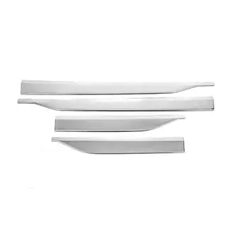 Modanature porte (4 pz, acciaio inox) Ford Courier 2023- foto 1