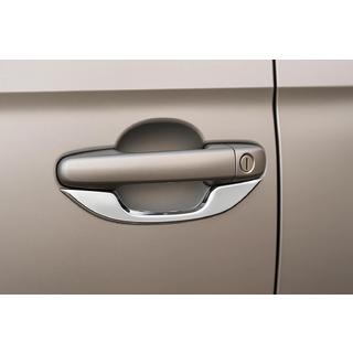 Coperture Maniglie Porta Cromate (4 pz, Acciaio Inox) foto 1