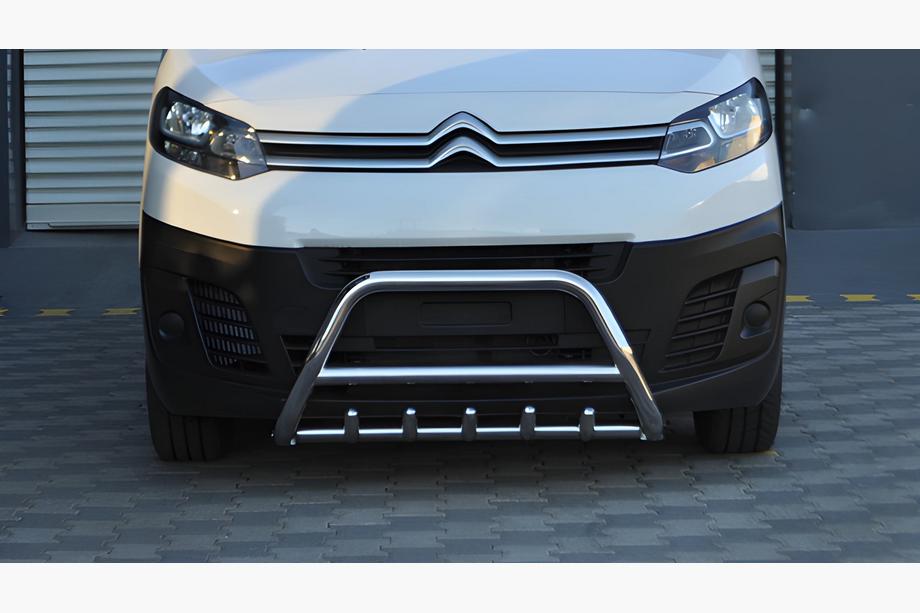 Opel Zafira Life 2019- Paraurti Anteriore WT003 (Acciaio Inox) Foto 4