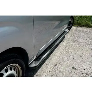 Pedane Laterali Allmond Black (2 pz, Alluminio) foto 1