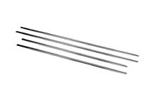 Renault Fluence 2009-2016 Modanature inferiori finestrini acciaio inox (4 pz) Carmos - Acciaio Inox Turco foto 4