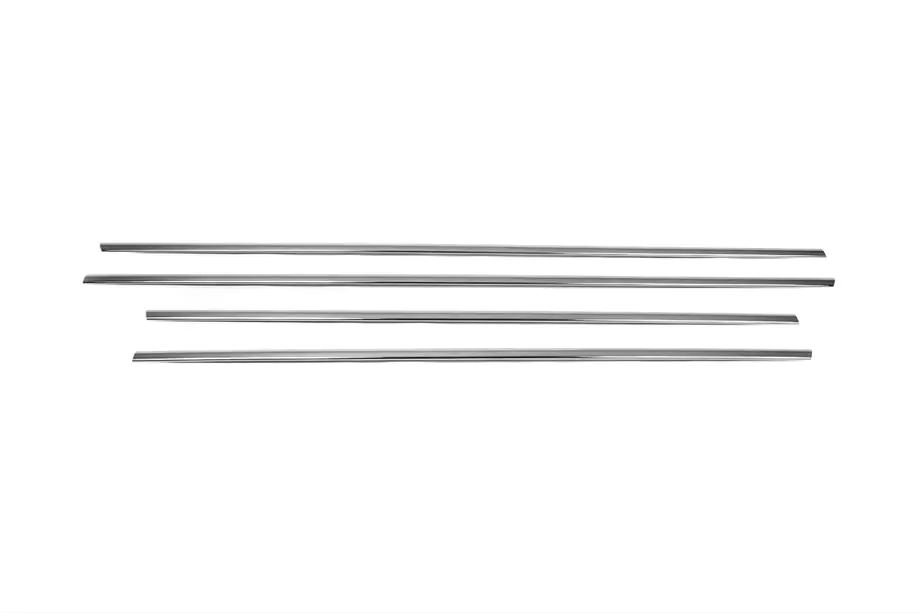 Renault Fluence 2009-2016 Modanature inferiori finestrini acciaio inox (4 pz) Foto 3