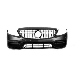 Paraurti anteriore completo (design AMG C63 2018-2021) Mercedes C-class W205 2014-2021 foto 3