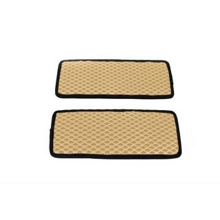 Tappetini soglia in poliuretano (2 pz, EVA, Beige) Opel Movano 2021- foto 1
