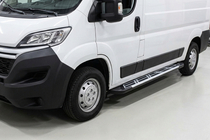 Opel Movano 2021- Pedane Laterali Sunrise (2 pz, Alluminio) foto 1