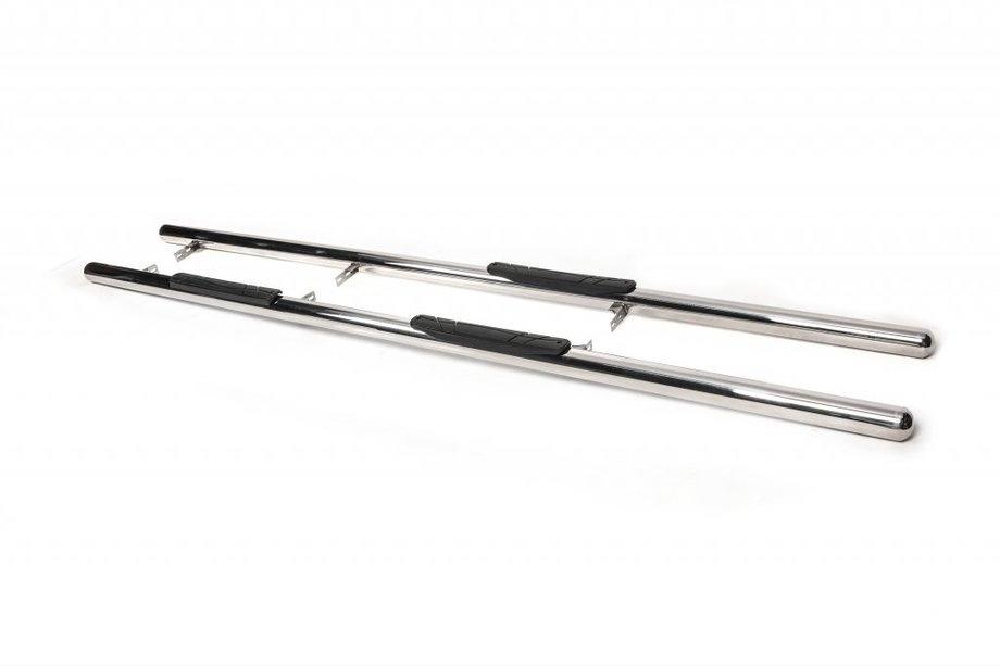 Opel Movano 2021- Tubi Laterali (2 pz, Acciaio Inox) Image