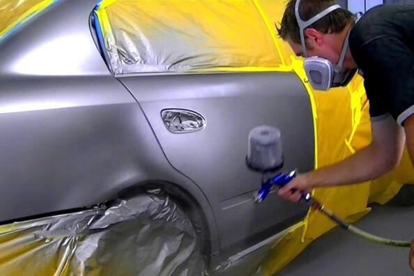 Puoi verniciare l’auto da solo?