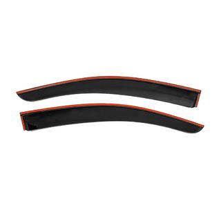 Deflettori finestrini con modanatura cromata Niken Luxury (2 pz) Fiat Fiorino/Qubo 2008-2024 foto 4