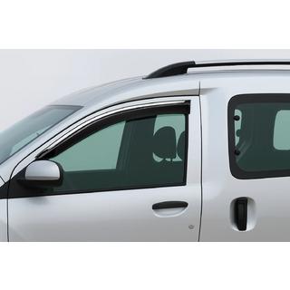 Deflettori finestrini con modanatura cromata Niken Luxury (2 pz) foto 1