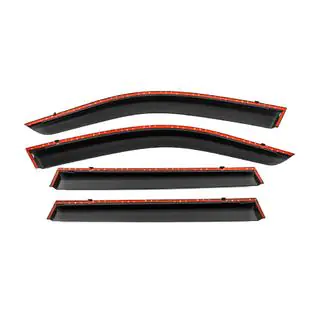 Deflettori Finestrini con Modanatura Cromata Niken Luxury (4 pz) foto 3