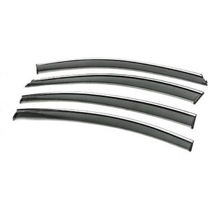 Deflettori Finestrini con Modanatura Cromata Niken Luxury (SD, 4 pz) Chevrolet Cruze 2009–2015 foto 2