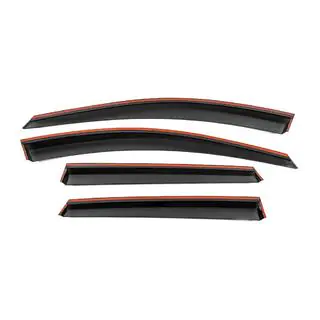 Deflettori Finestrini con Modanatura Cromata Niken Luxury (4 pz) foto 3