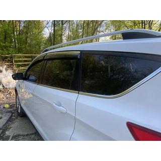 Deflettori Finestrini con Modanatura Cromata Niken Luxury (4 pz) foto 3