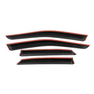 Deflettori Finestrini con Modanatura Cromata Niken Luxury (4 pz) foto 3
