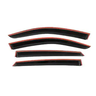 Deflettori Finestrini con Modanatura Cromata Niken Luxury (4 pz) foto 3